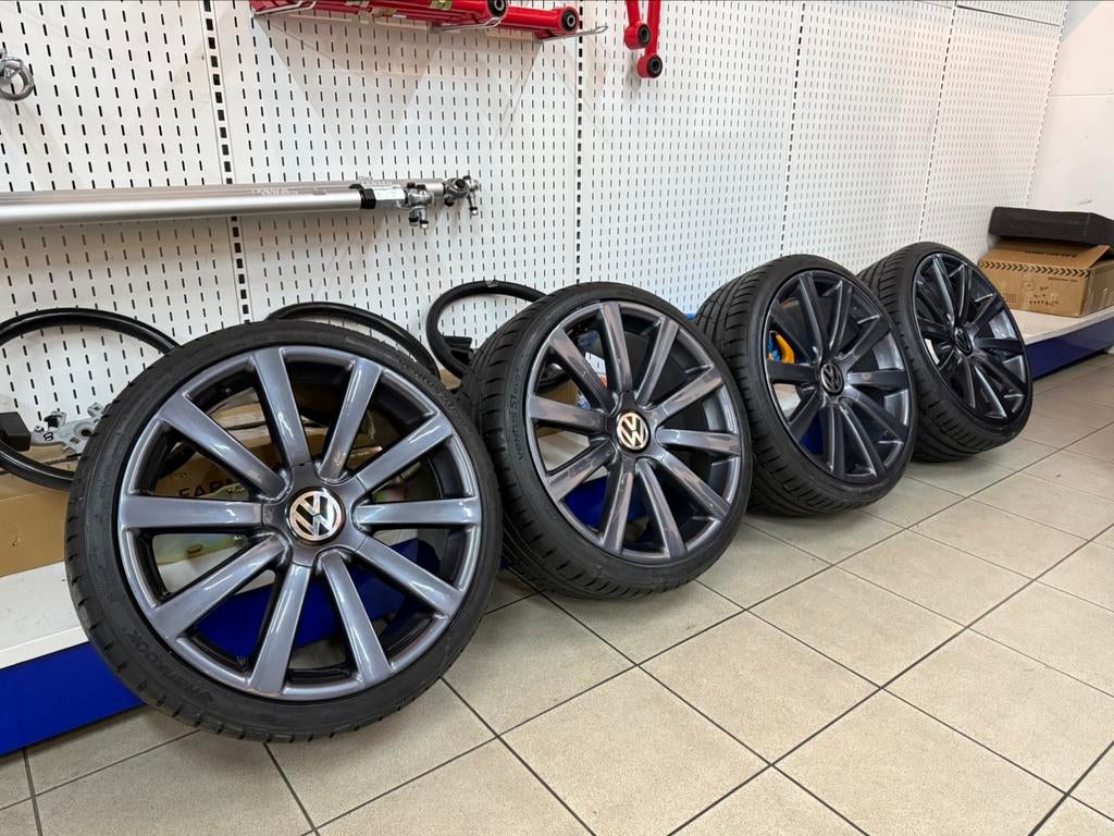 19 inch velgen 5x100 Nieuw gespoten + ceramic coating, 19 inch, Banden en Velgen, Nieuw, Ophalen of Verzenden