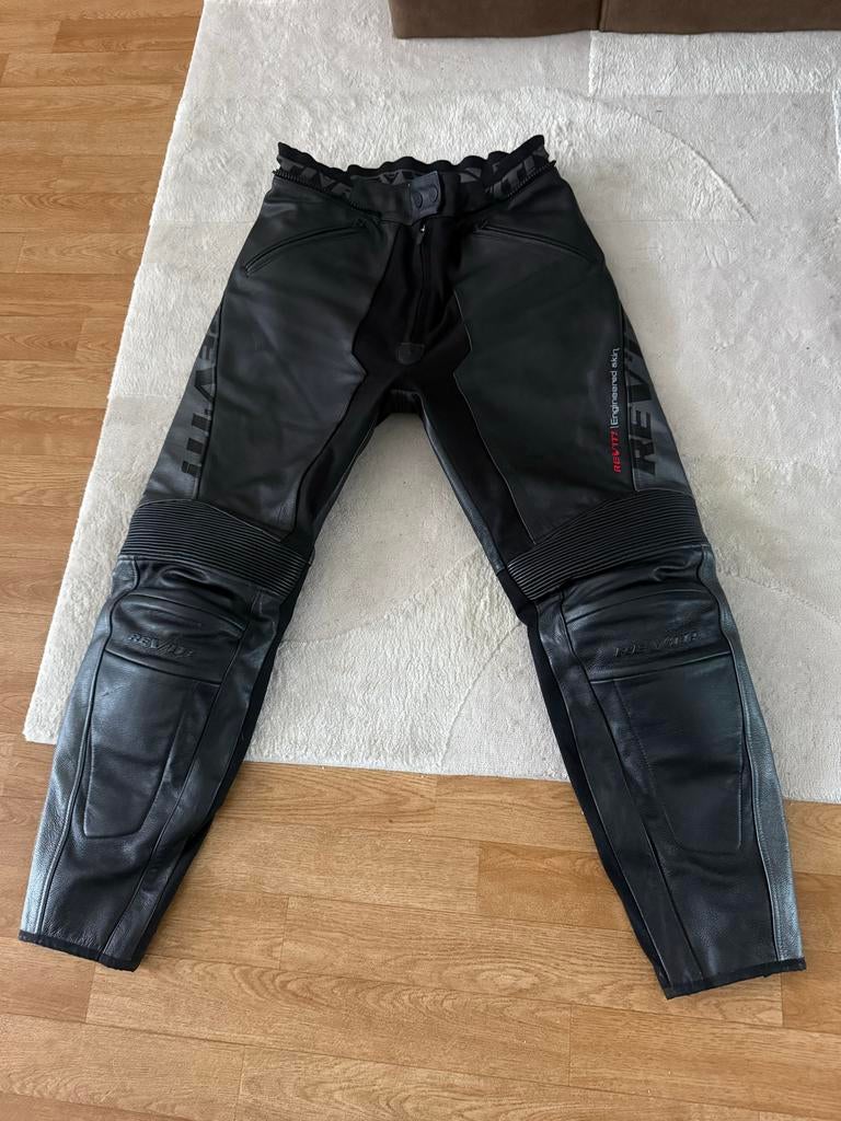 Leren Motorbroek - Topstaat! REV’IT maat 42, Ophalen of Verzenden, Tweedehands, Dames, Broek | leer