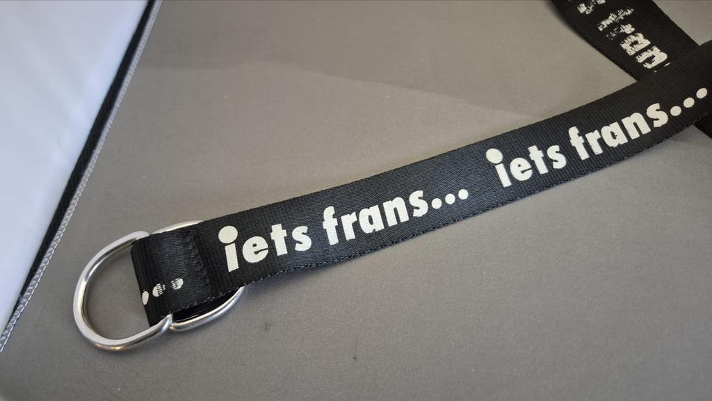 Iets Frans... Zwarte Riem - 115cm unisex, Kleding | Dames, Riemen en Ceinturen, Gedragen, Tailleriem, 100 cm of meer, Zwart, Ophalen of Verzenden