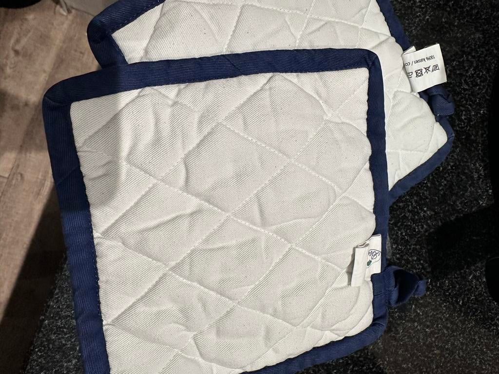 Set van 2 Pannenlappen, Ophalen of Verzenden, Zo goed als nieuw