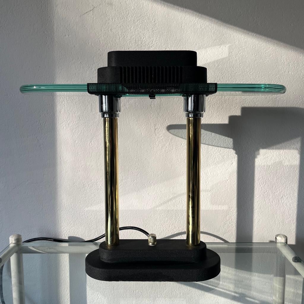 Design Lamp Memphis stijl Sonneman SMC Retro Vintage, Ophalen of Verzenden, Metaal, Minder dan 50 cm