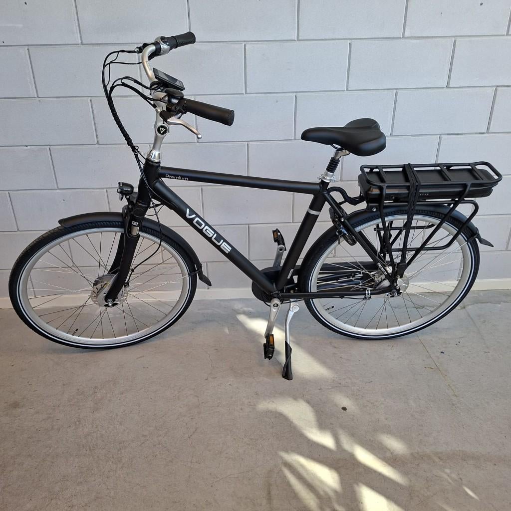 Nieuw! Vogue Premium Heren E-bike - Matt Black, Versnellingen, Nieuw, 53 tot 57 cm, Ophalen