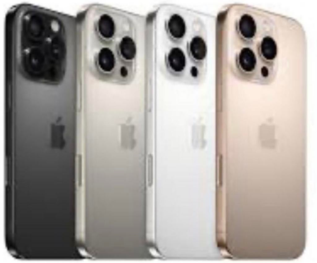 iPhone 16 Pro 128Gb 4Kleur Wit Zwart Natura Desert Geseald, Telecommunicatie, Mobiele telefoons | Apple iPhone, Nieuw, 128 GB