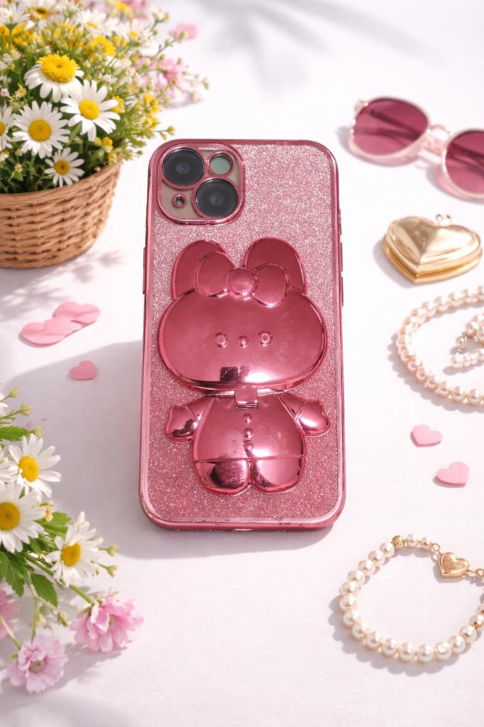 Telefoonhoesje Voor iPhone 15 Roze, Verzenden, Nieuw, Frontje of Cover