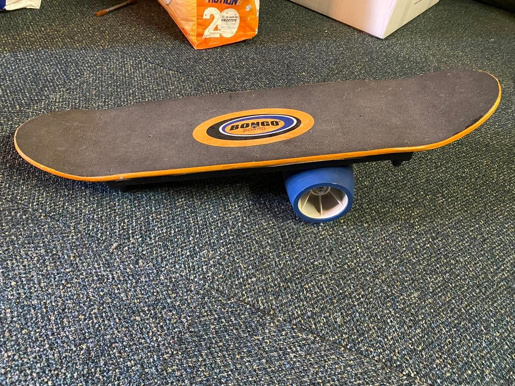 Bongo board balanceer plank balans bord skaten skateboard, Ophalen of Verzenden, Gebruikt