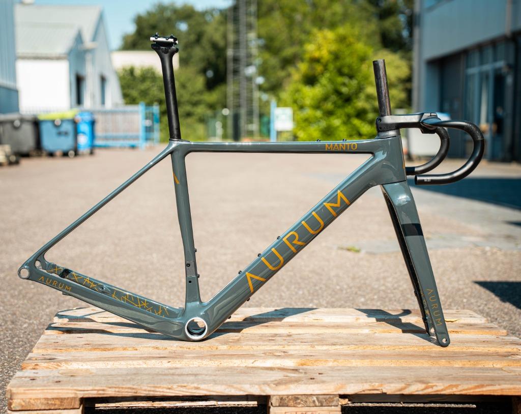 Aurum Manto frameset gravelbike, Fietsen en Brommers, Fietsen | Racefietsen, Overige merken, Minder dan 10 versnellingen, Carbon