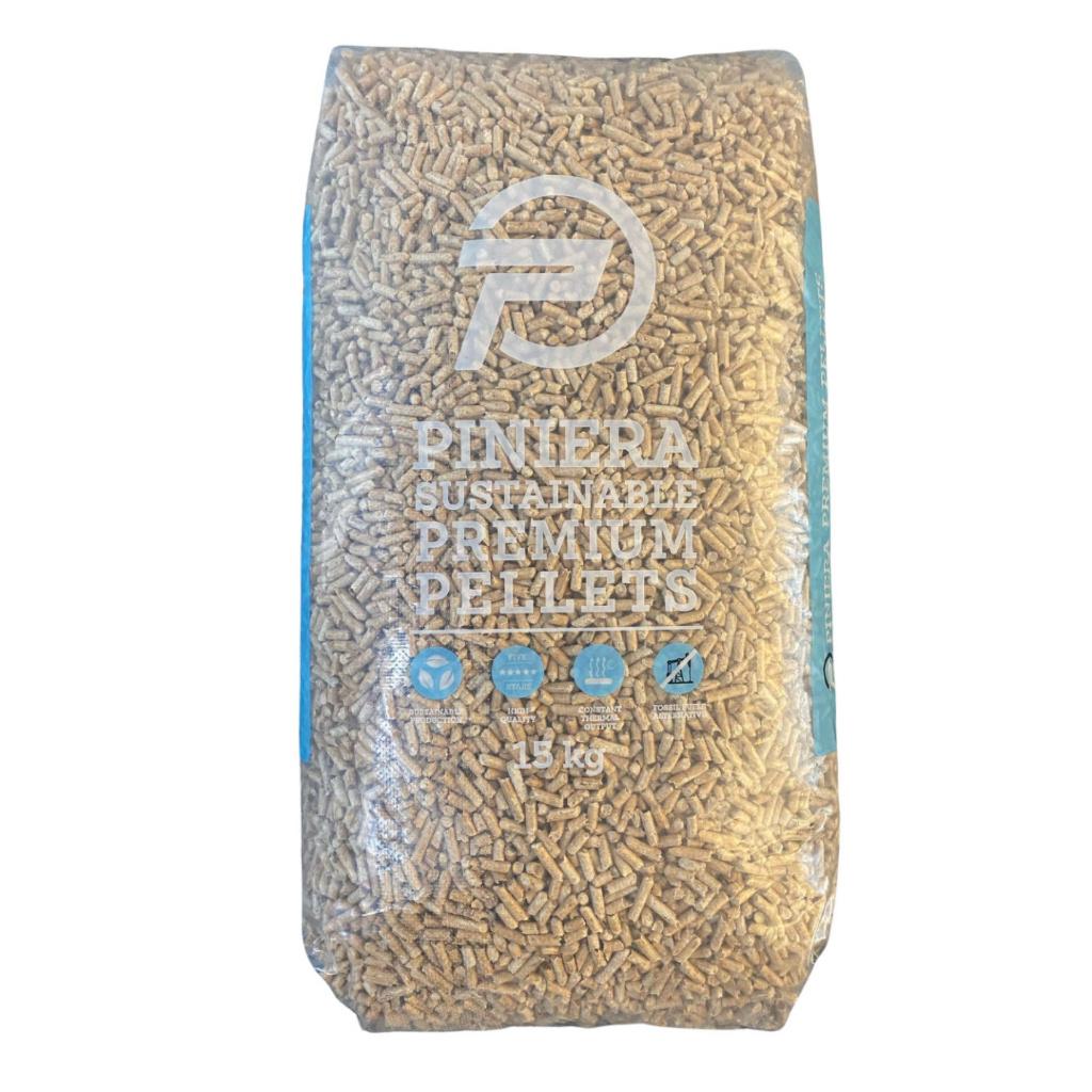 TOP KWALITEIT PINIERA PELLETS 1170 KG VOOR 490,-, 6 m³ of meer, Ophalen