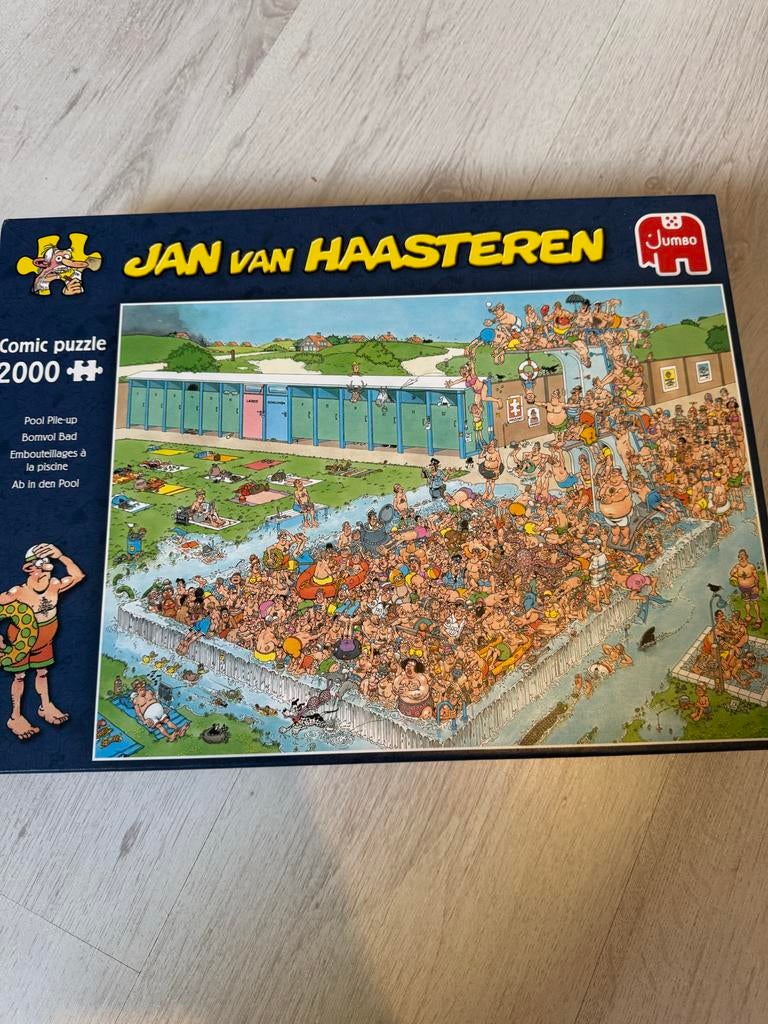 Jan van Haasteren Puzzel 2000 Stukjes, Ophalen of Verzenden, Meer dan 1500 stukjes, Gebruikt, Legpuzzel