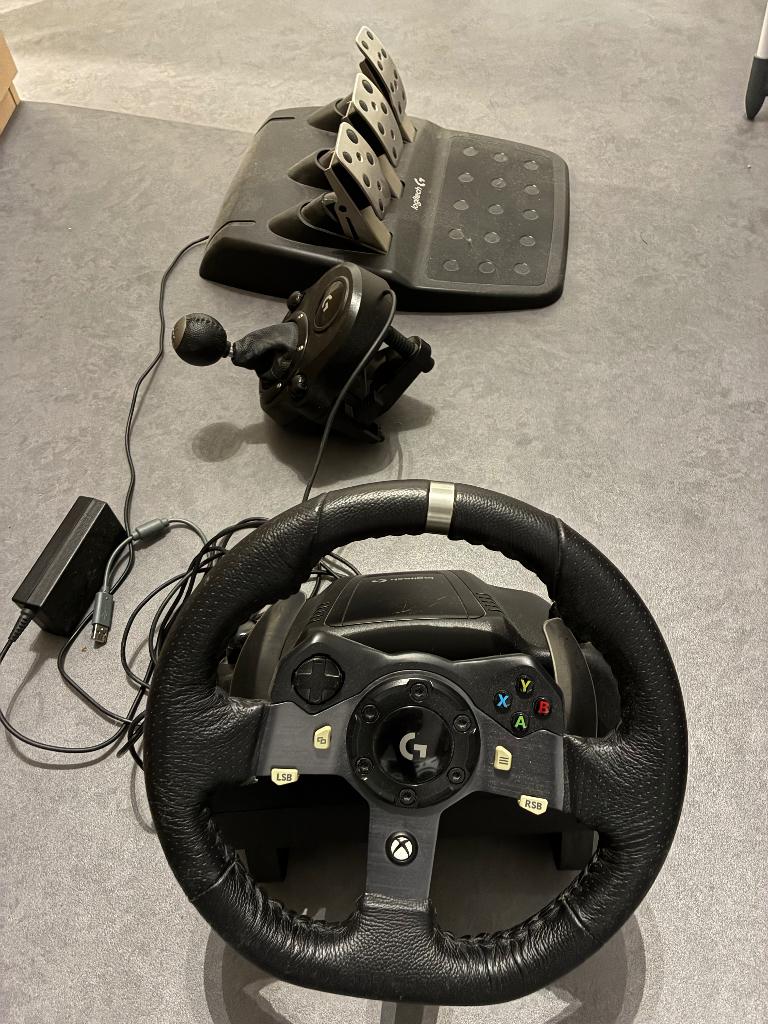 Logitech G920, Ophalen of Verzenden, Zo goed als nieuw, Stuurtje of Sportattribuut, Xbox One