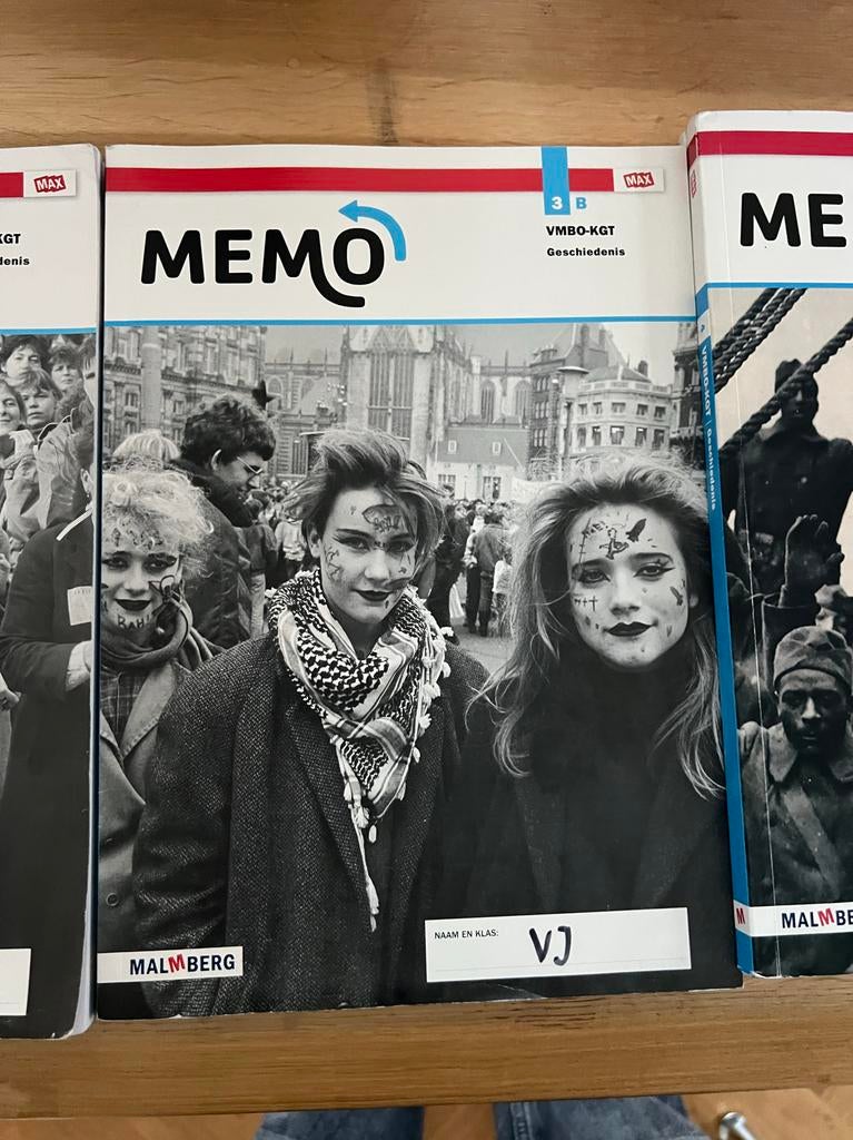 Memo Geschiedenis VMBO-KGT 3A 3B 4A 4B, Boeken, Ophalen of Verzenden, Zo goed als nieuw, VMBO, Geschiedenis
