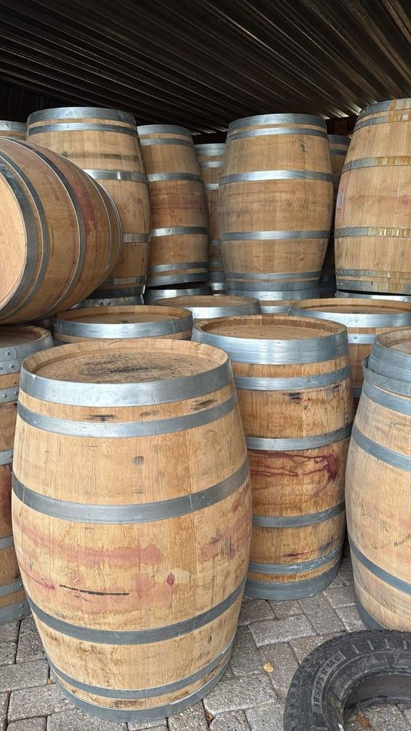 Authentieke wijnvaten te koop!, 150 liter of meer, Ophalen of Verzenden, Gebruikt, Hout