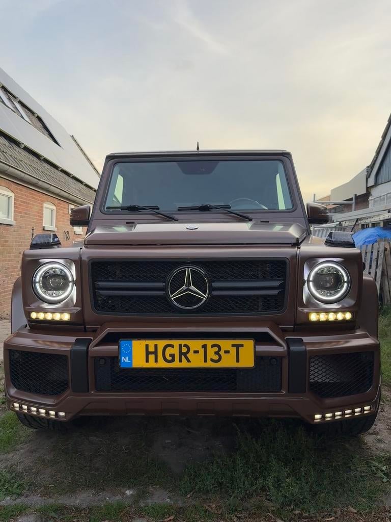 Mercedes-Benz G55 AMG Brabus|V8|Kompressor|G63|Spec ed 1/500, Auto's, Automaat, G-Klasse, 508 pk, Zwart