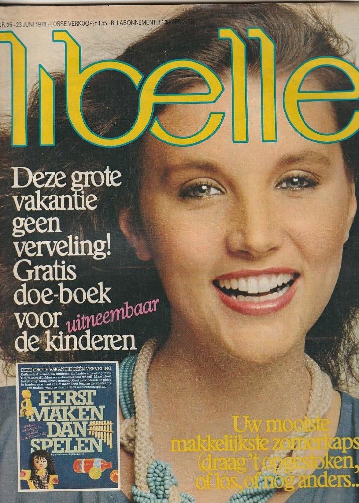 Vintage Libelle 1978 n.25 Doeboek maak Paulus Boskabouter, Verzamelen, Tijdschriften, Kranten en Knipsels, Tijdschrift, Nederland