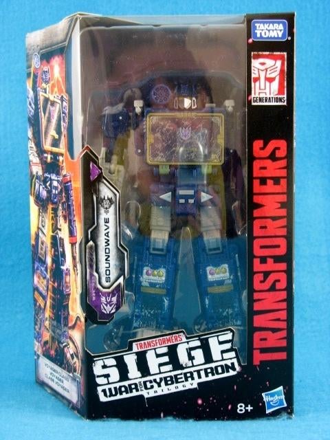 Transformers WFC SIEGE Voyager class Soundwave MIMB, Verzamelen, Transformers, Overige generaties, Ophalen of Verzenden, Nieuw