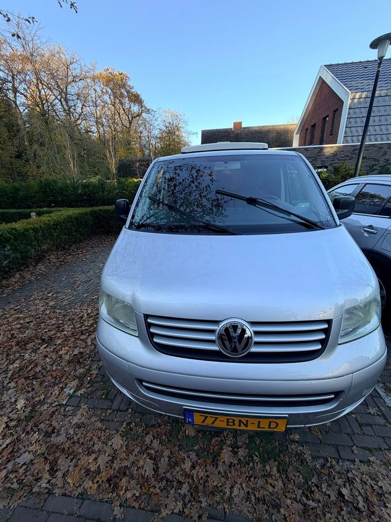 Camper VWTransporter 2.5 TDI 96KW 1.0 2004, Volkswagen, Tot en met 2, 7 tot 12 maanden geleden, Particulier