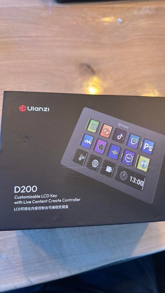 Ulanzi D200 Stream Deck Smart Keyboard, Ophalen of Verzenden, Overige indelingen, Zo goed als nieuw