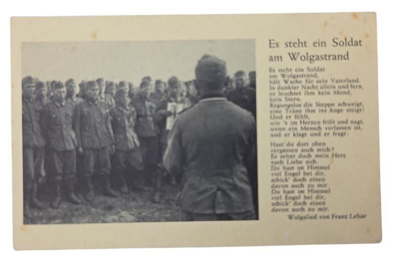 duitse ww2 postkaart in gebruikte staat, Verzamelen, Militaria | Tweede Wereldoorlog, Ophalen of Verzenden, Duitsland