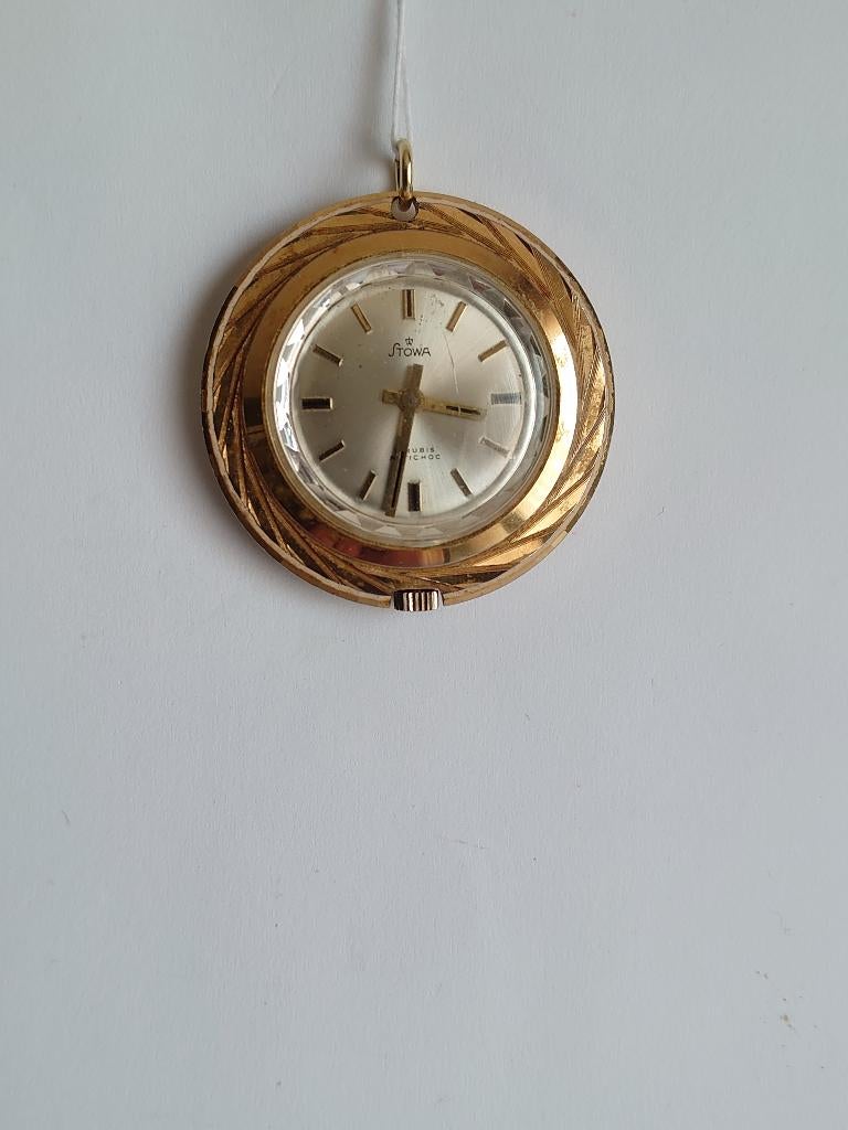 " Stowa " vintage hanger horloge - mechanisch handopwinding., Overige merken, Zakhorloge, Gebruikt, EU