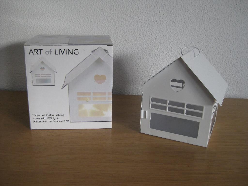 Huisje met led verlichting, Huis en Inrichting, Woonaccessoires | Overige, Ophalen of Verzenden, Nieuw
