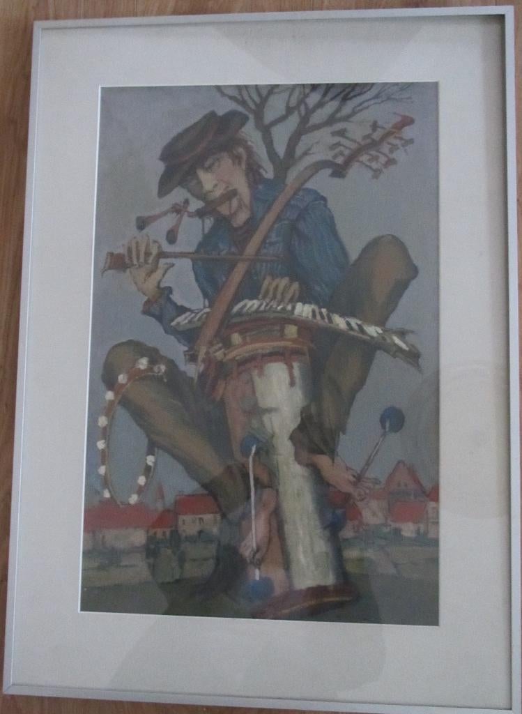 Schilderij  Willem Fekken, Antiek en Kunst, Ophalen