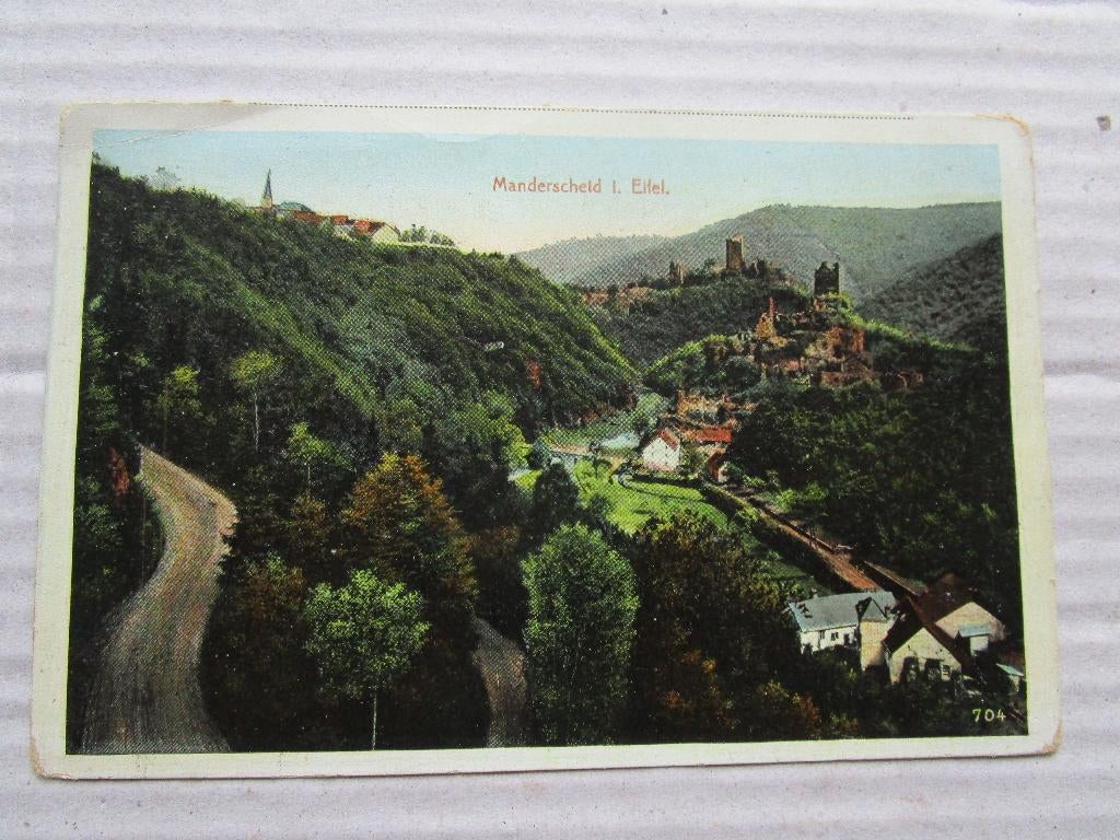 Ansichtkaart Manderscheld i Eifel uitgave Fisher & Kramer, Verzenden, Voor 1920, Ongelopen, Duitsland