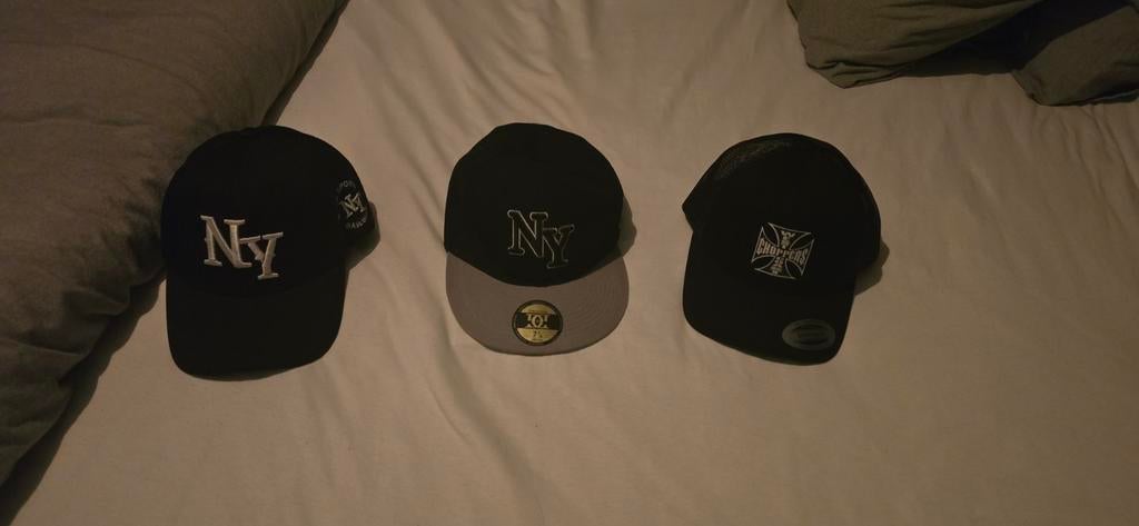 Diverse petten collectie, New Era, One size fits all, Ophalen of Verzenden, Pet