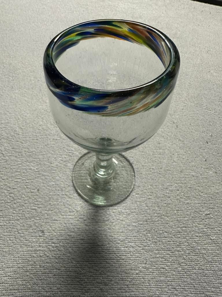 Dik wijn glas, Ophalen, Zo goed als nieuw, Overige typen
