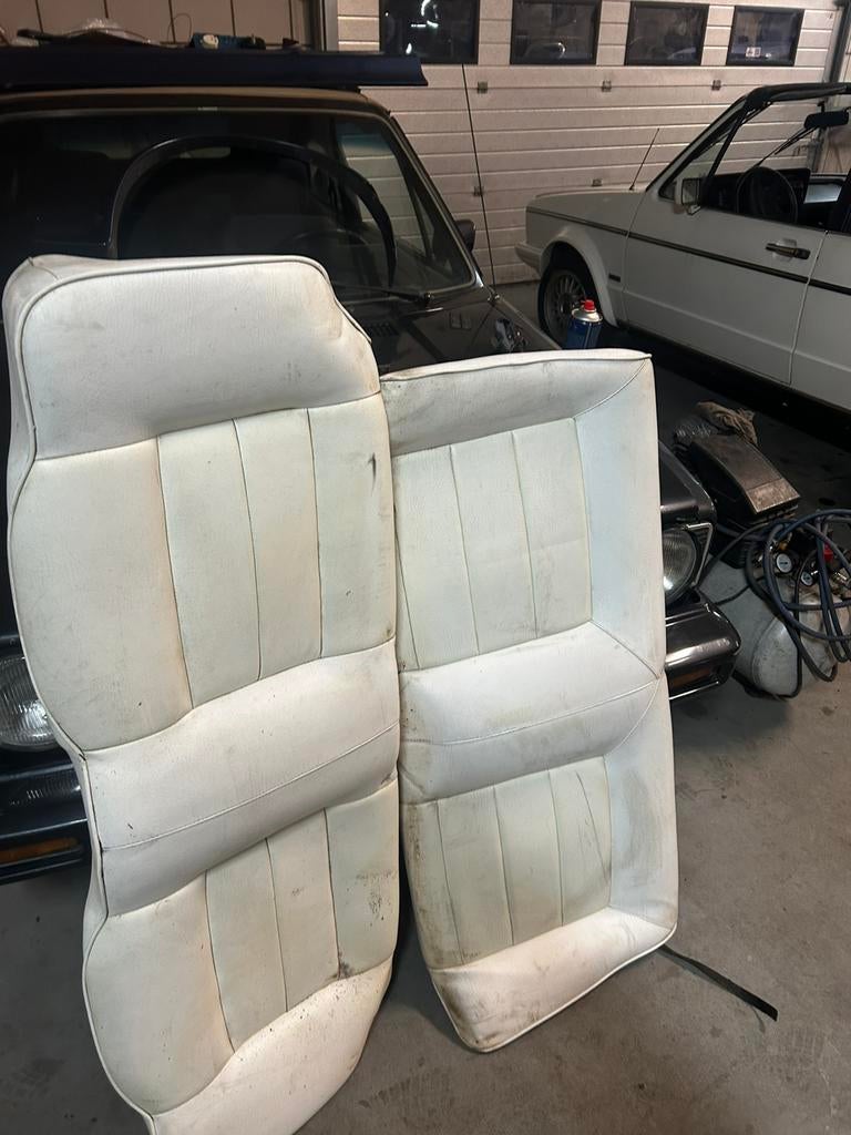 Golf 1 cabrio wit leder opknap set, Ophalen, Gebruikt, Volkswagen