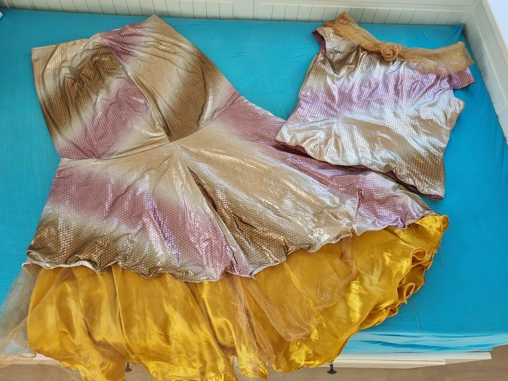 Carnaval Zeemeermin Kostuum - Maat M, Maat 38/40 (M), Carnaval, Ophalen of Verzenden, Zo goed als nieuw