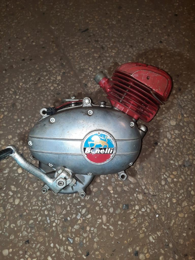 Benelli motorblokje 50cc, Fietsen en Brommers, Brommeronderdelen | Oldtimers, Ophalen of Verzenden, Gebruikt, Blok, Overige merken