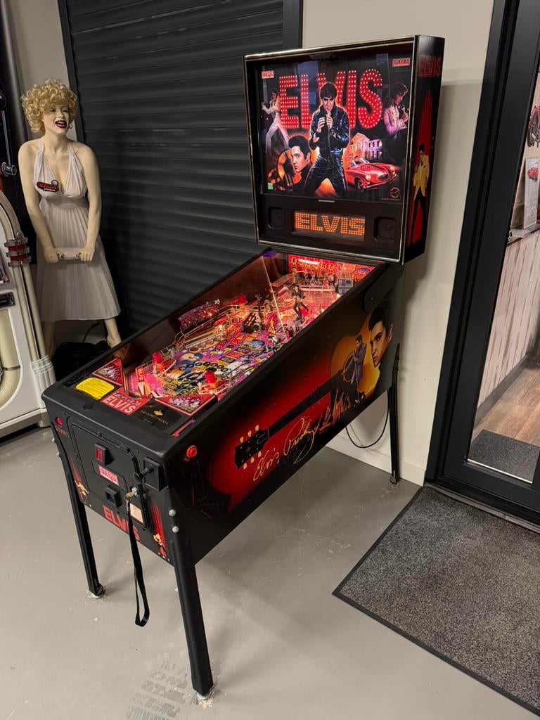 Prachtige flipperkast Stern Elvis Presley Pinball, Verzamelen, Automaten | Flipperkasten, Ophalen, Stern, Zo goed als nieuw, Dot-matrix