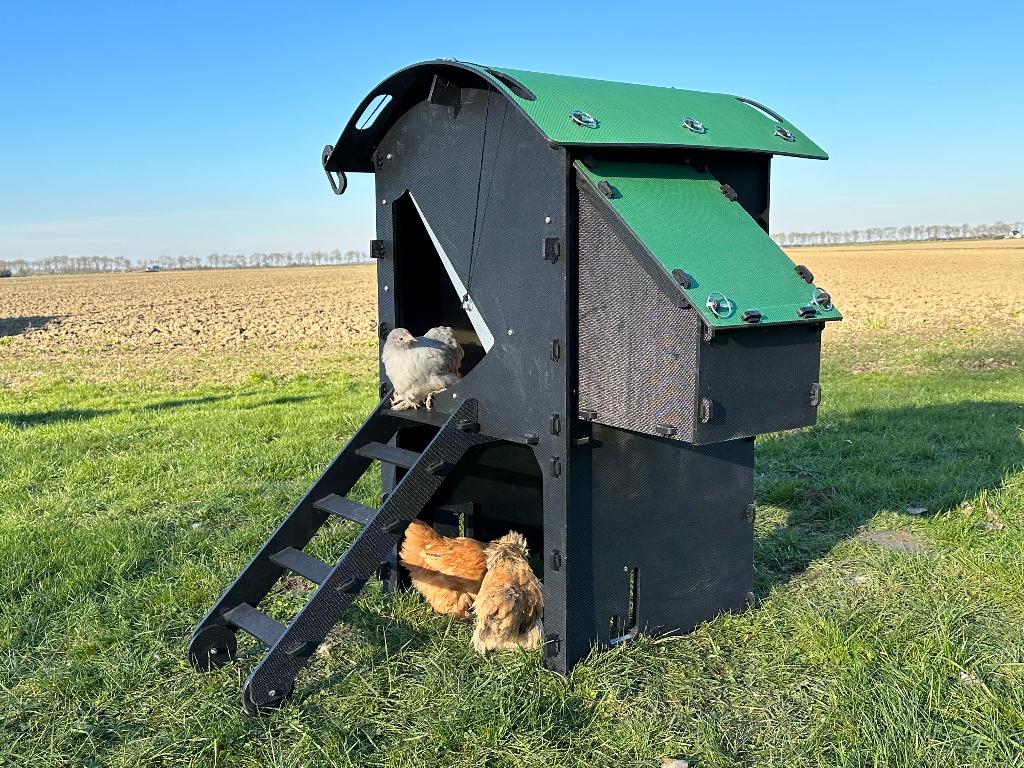 Kunststof Kippenhok – Nestera Small Verhoogd, Ophalen of Verzenden, Nieuw, Kippenhok of Kippenren