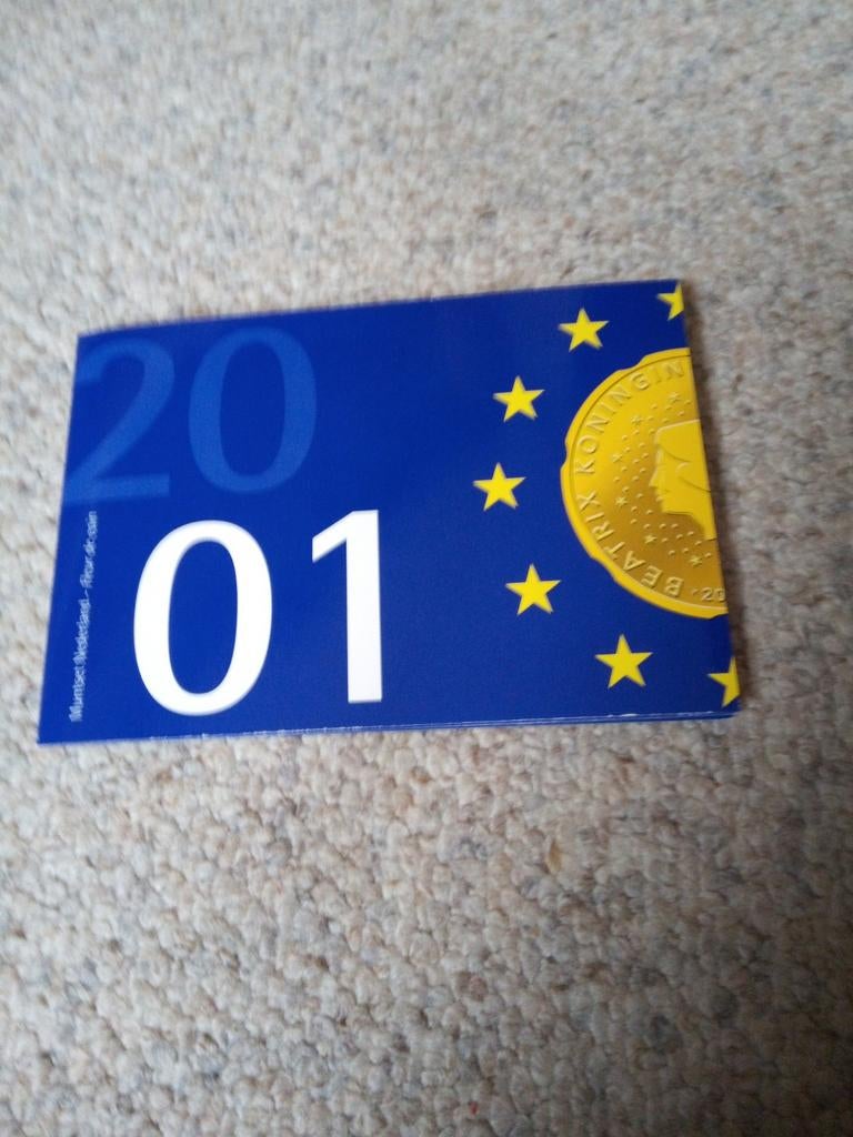 Nederlandse Euromuntenset Beatrix 2001 FDC  NIEUW !!!, Postzegels en Munten, Munten | Europa | Euromunten, Ophalen of Verzenden