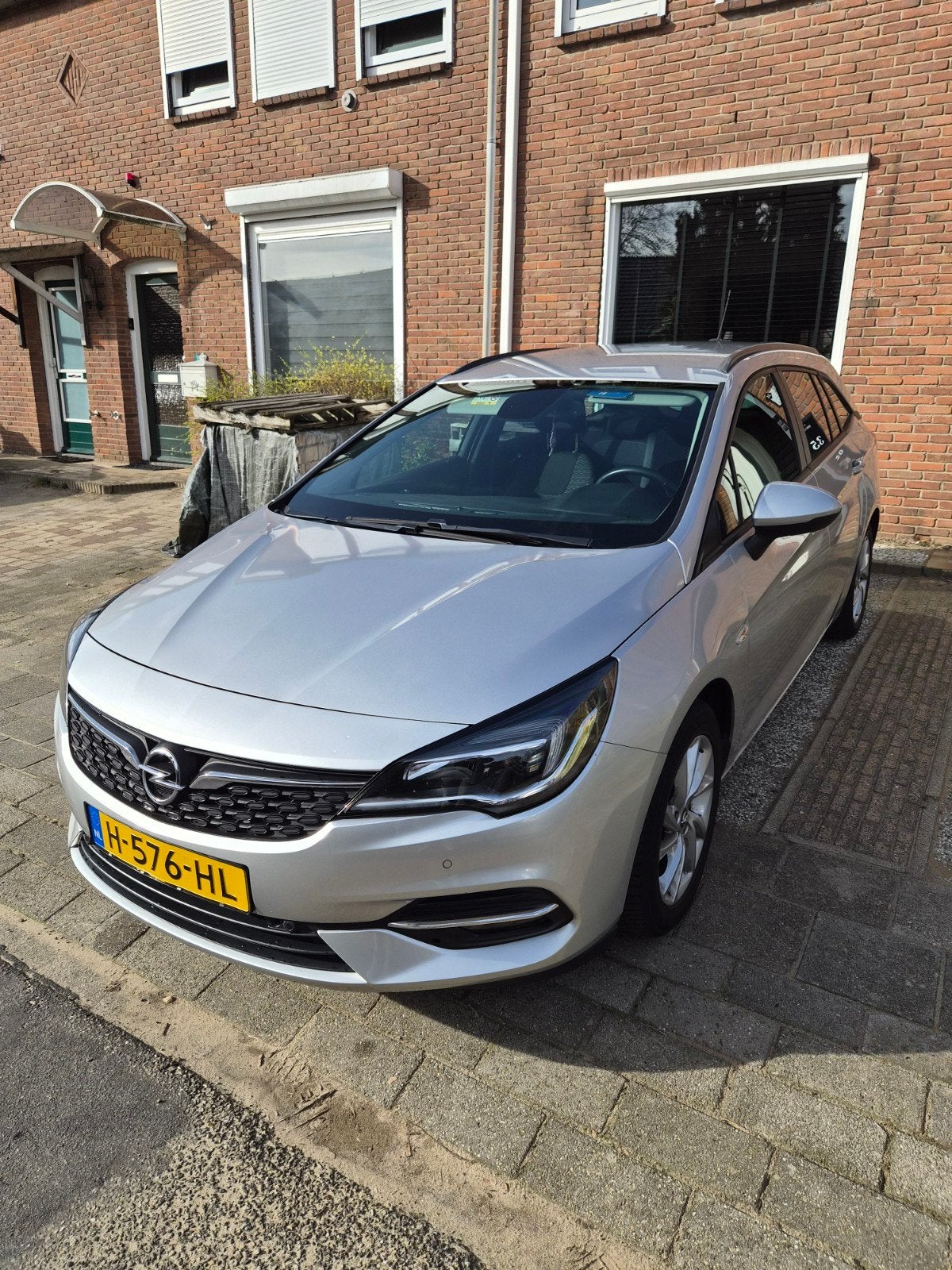 Opel Astra 1.2 Turbo 110pk Start/stop 2020 Grijs, Voorwielaandrijving, Stof, Zwart, 1199 cc