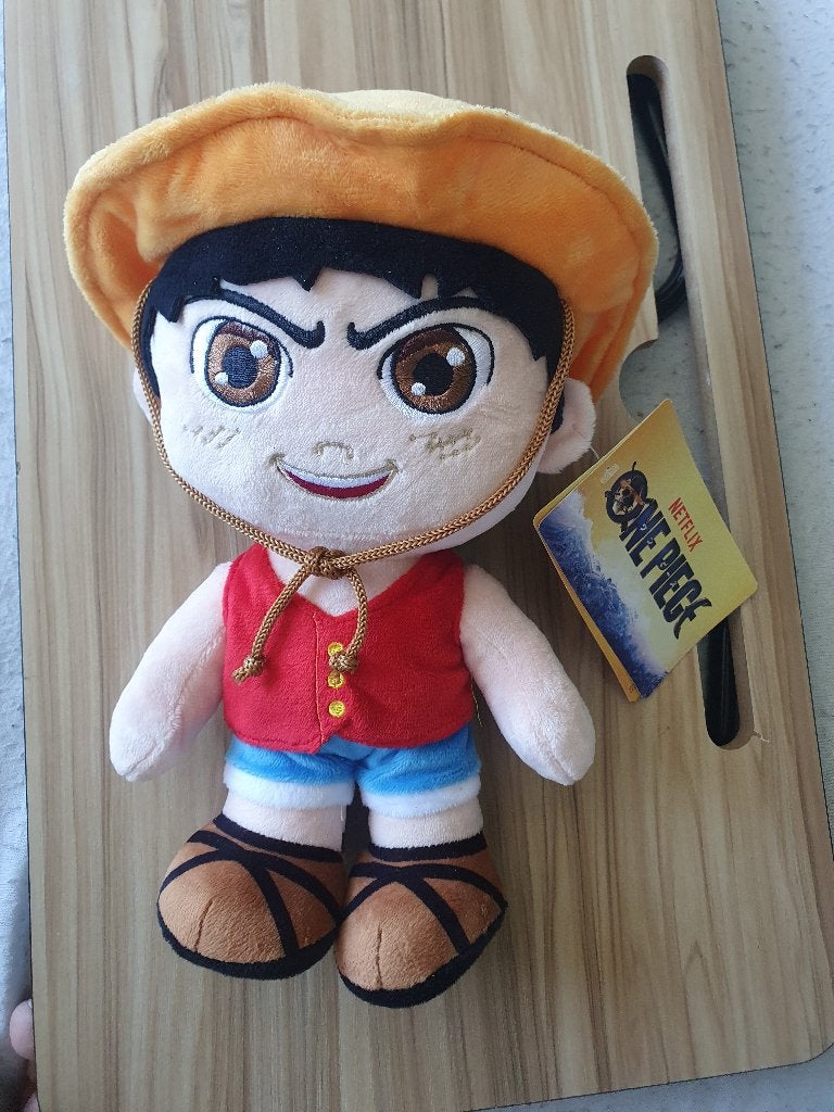 One Piece Luffy Knuffel 27cm (Barrado), Ophalen of Verzenden, Nieuw