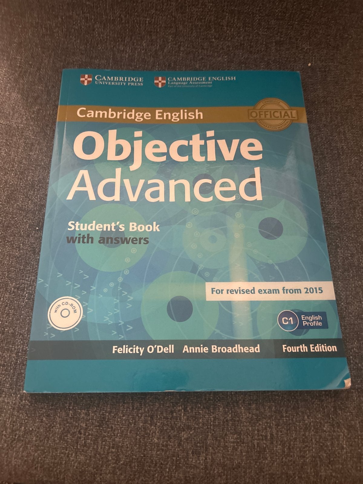 Cambridge English Objective Advanced Student's Book C1, Boeken, Ophalen of Verzenden, Alpha, Zo goed als nieuw, WO