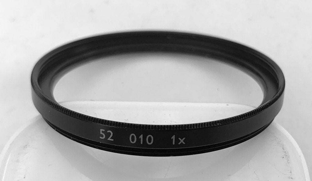 UV-filter 52, Inclusief opbergcase, B+W, Ophalen of Verzenden, 50 tot 60 mm