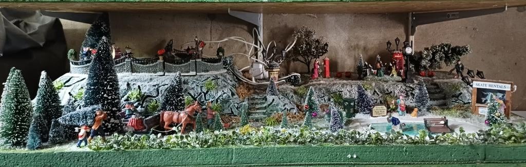 Basis voor kerstdorp, Diversen, Kerst, Ophalen