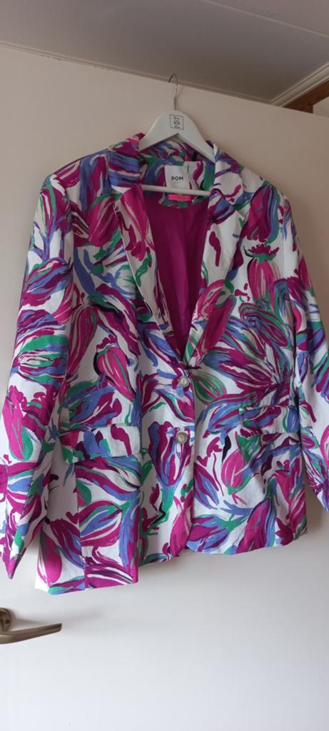 Te koop: POM Amsterdam colbert maat 42 als nieuw!!, Overige kleuren, Maat 42/44 (L), Ophalen of Verzenden, Zo goed als nieuw