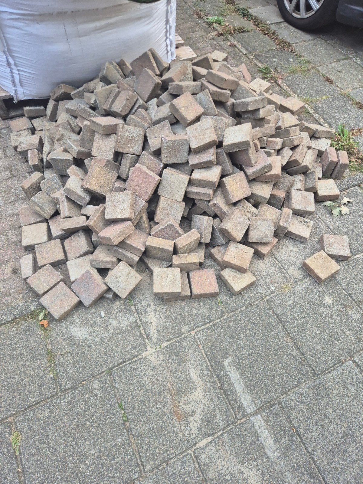 klinkers, Ophalen of Verzenden, Gebruikt, Beton, Klinkers