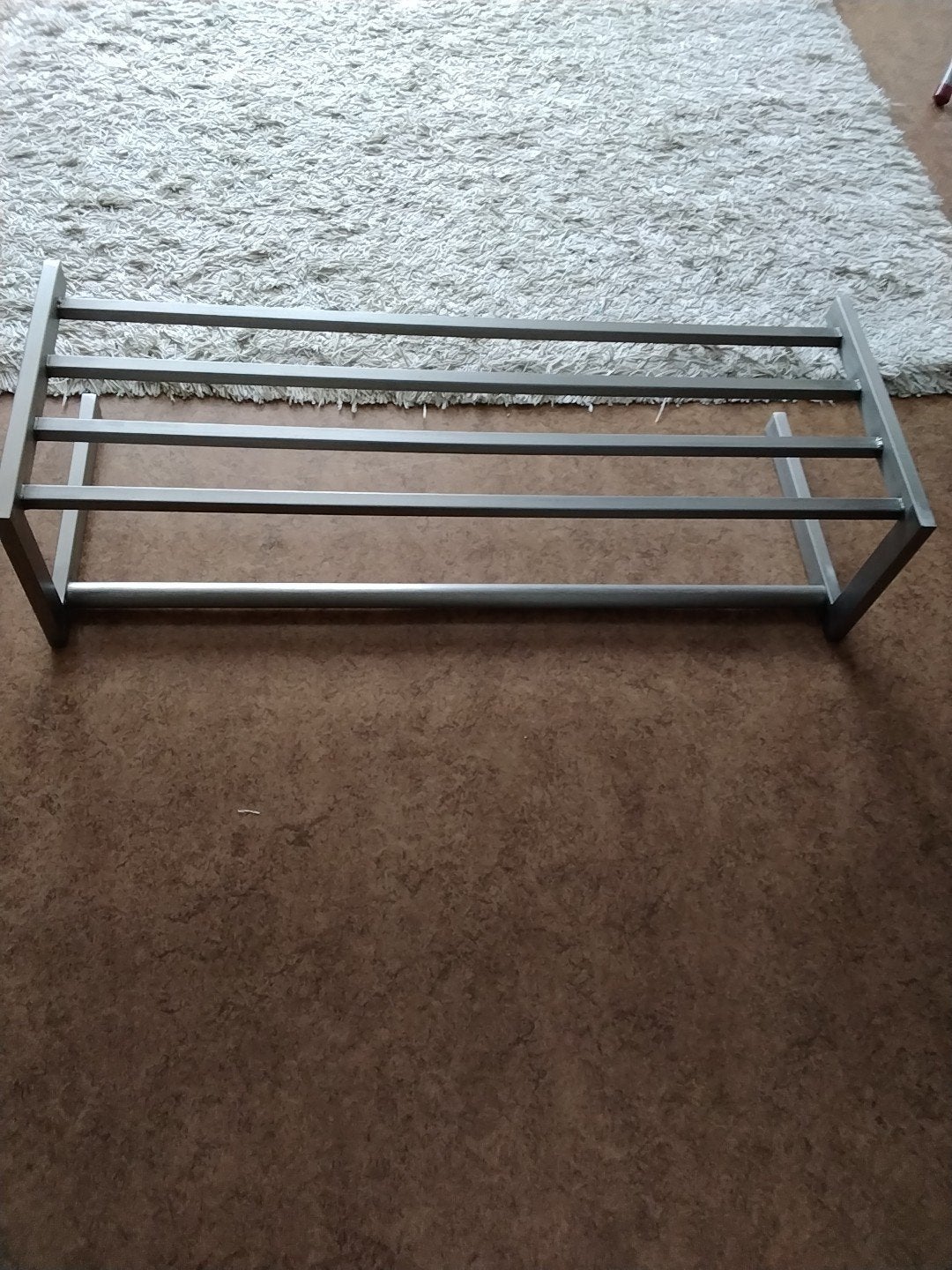 RVS Spinder Design Smooth Wandkapstok & Hoedenplank & Roe, Gebruikt, Minder dan 100 cm, Metaal, Ophalen