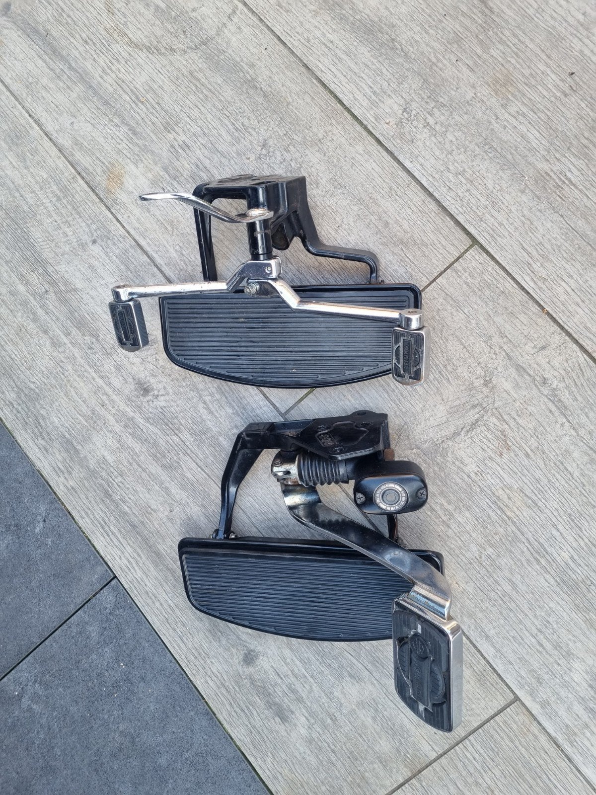 Floorboard set softail en fatboy twin cam, Ophalen of Verzenden, Gebruikt