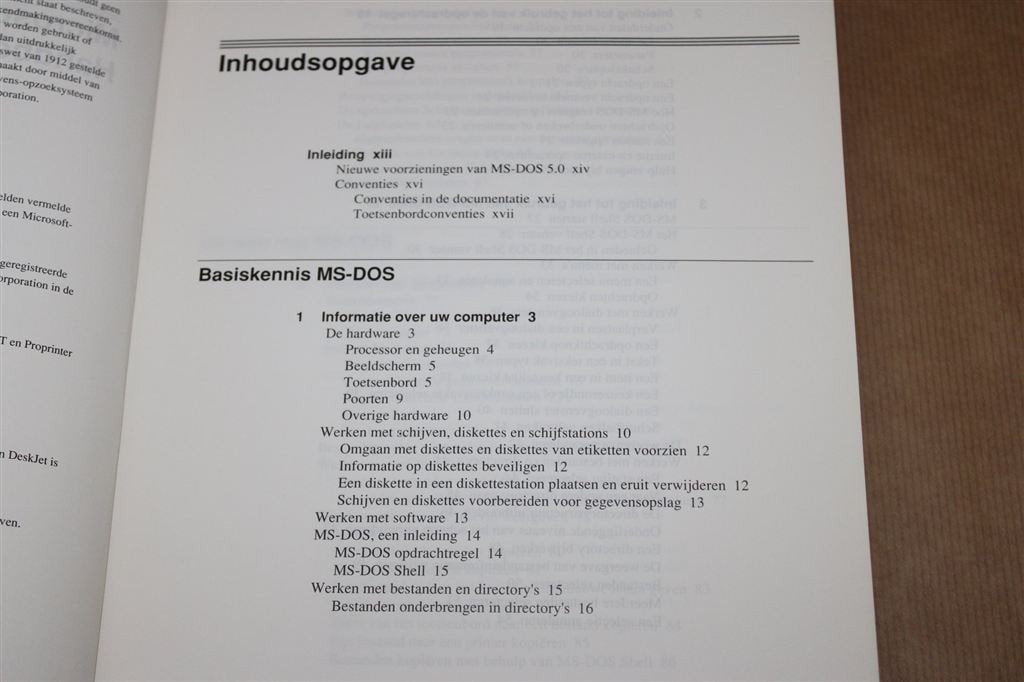 Handboek MS-DOS. Versie 5.0. Handboek., Boeken, Informatica en Computer, Ophalen of Verzenden, Gelezen, Internet of Webdesign