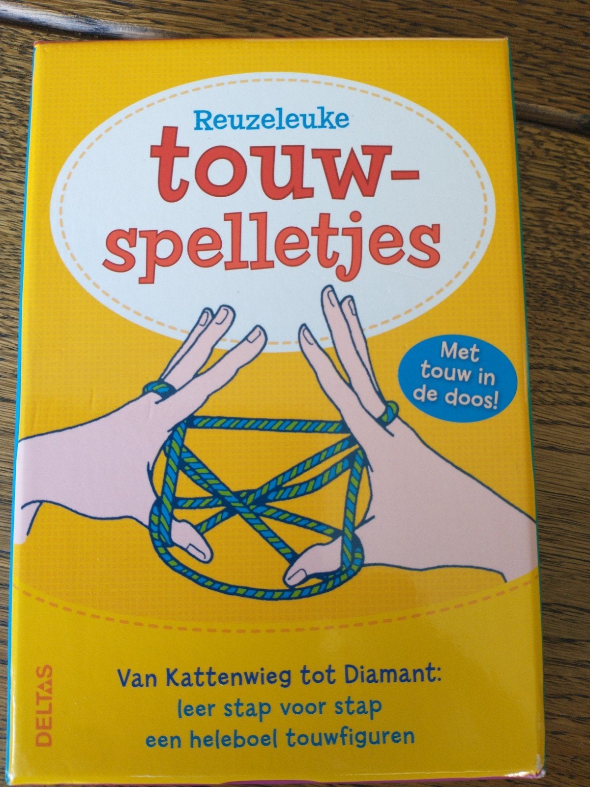 Reuzeleuke Touwspelletjes - Met touw in de doos!, Ophalen of Verzenden