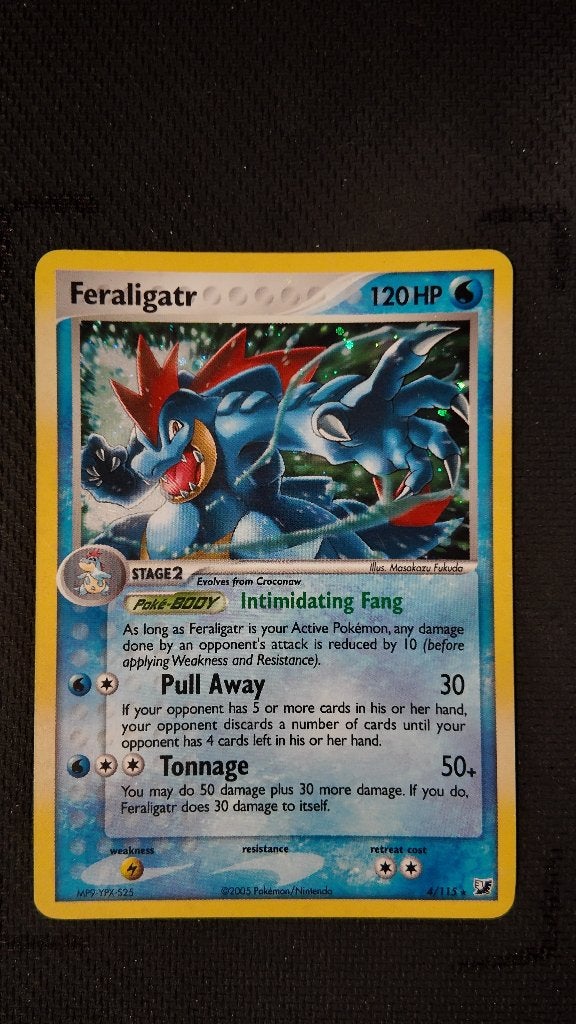 Feraligatr 1 4 Unseen Forces | Pokemon kaart, Ophalen, Zo goed als nieuw, Losse kaart, Foil