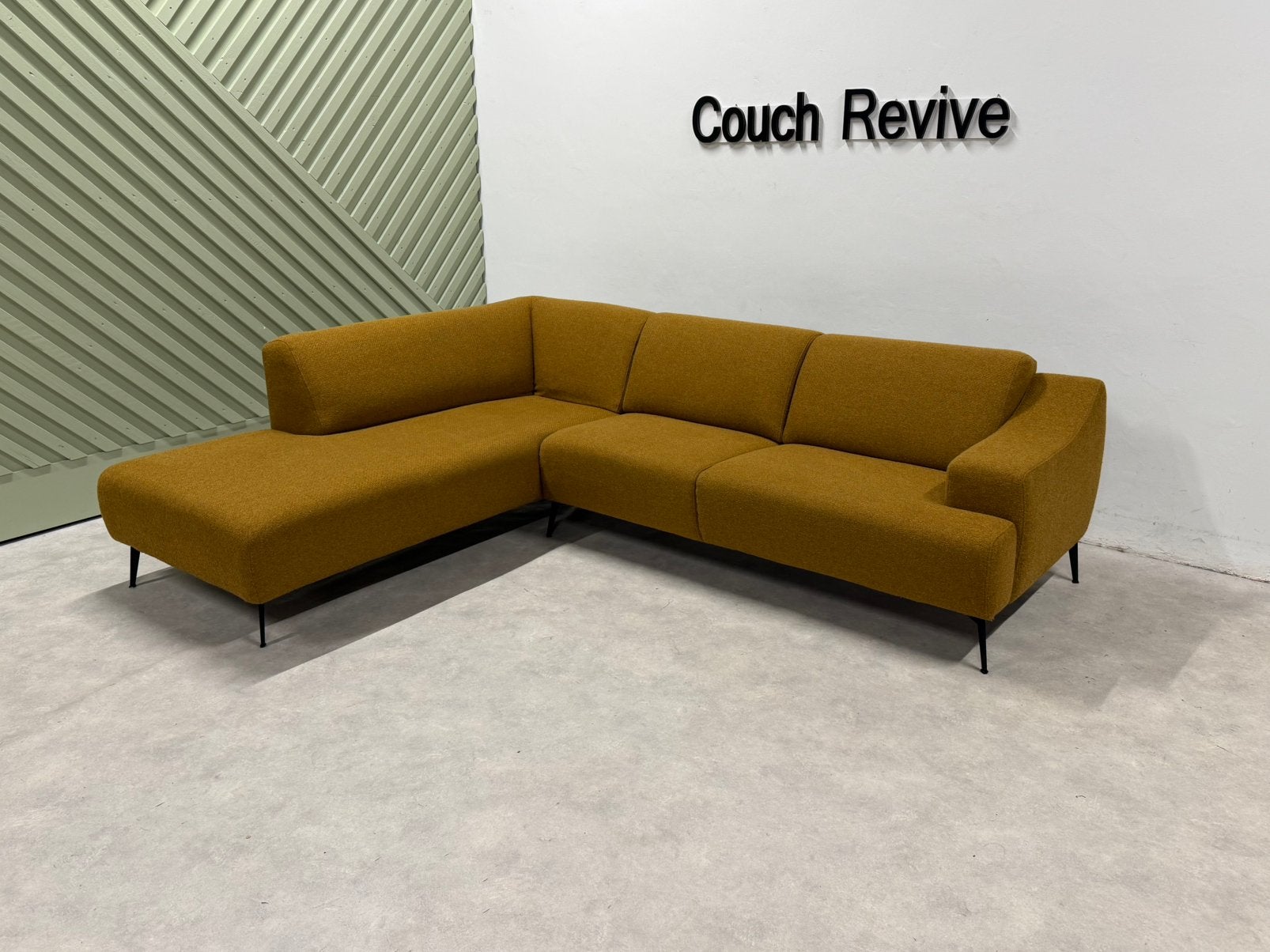 Montel Turner Hoekbank 260-210 | Refurbished Gratis levering, Info@couchrevive.nl, -, Ophalen of Verzenden, Zo goed als nieuw