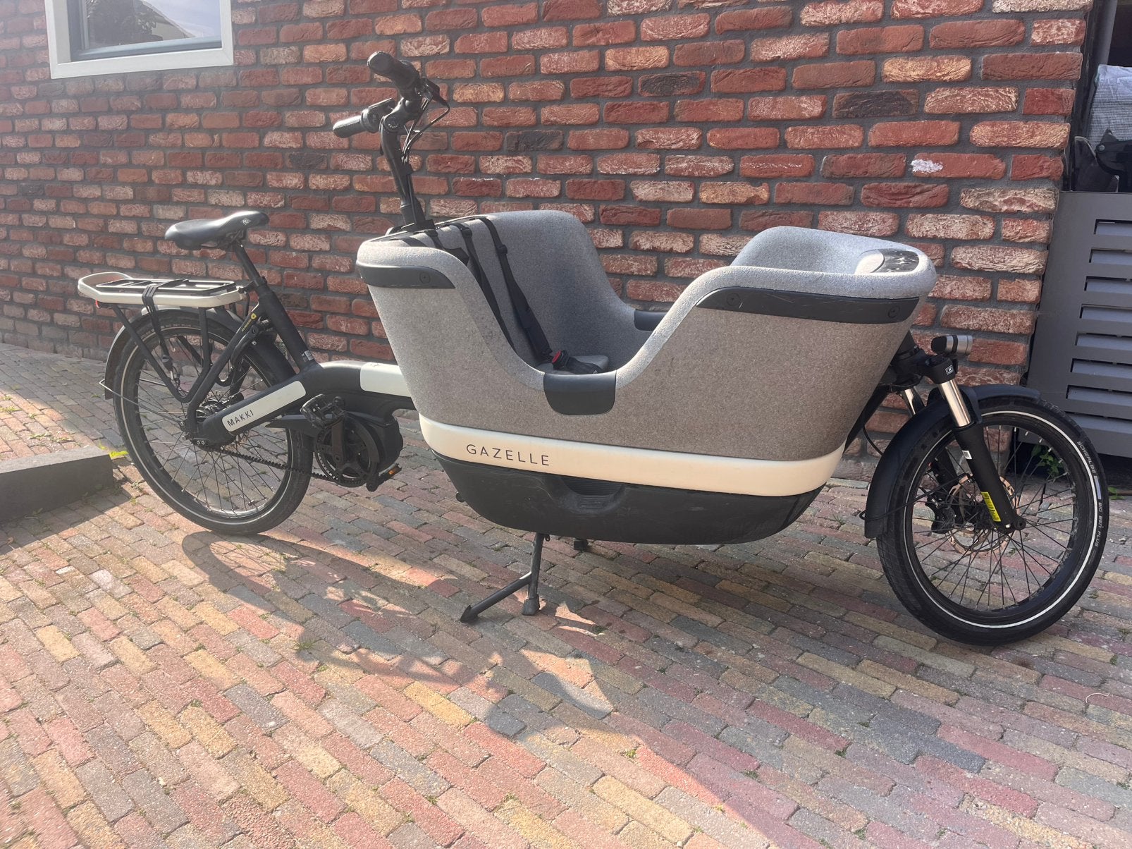 Gazelle Makki elektrische bakfiets 2024, Ophalen, Gebruikt, Gazelle