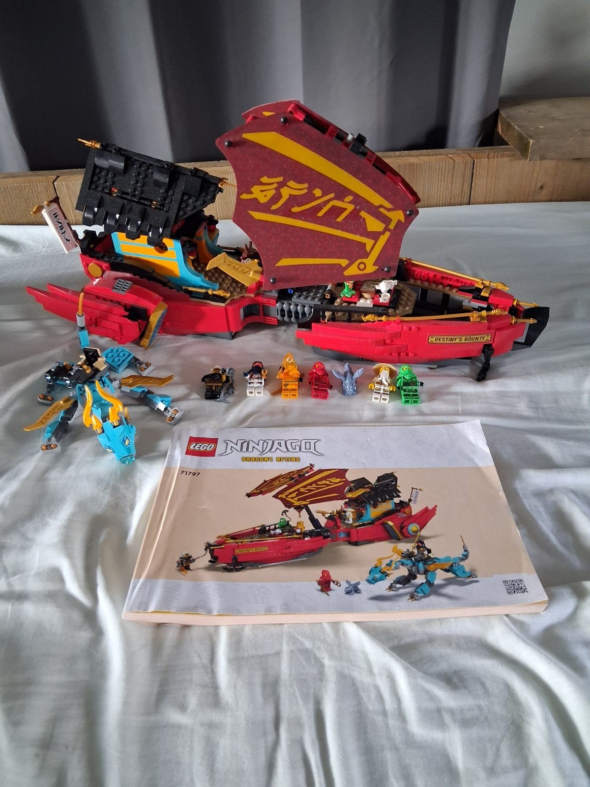 Tempel race against time destiny's bounty 71797, Lego, Ophalen of Verzenden, Compleet, Zo goed als nieuw