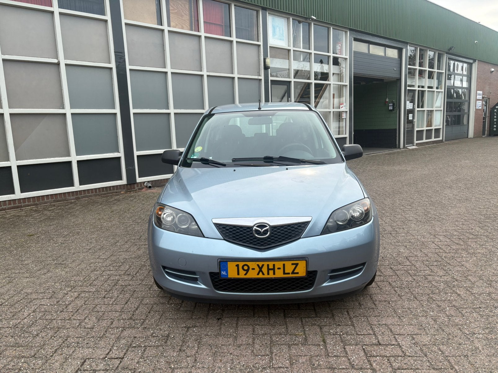 Mazda 2 1.4 16V 2007 Blauw APK/AIRCO/NAP/TREKHAAk, Voorwielaandrijving, 1025 kg, Zwart, 4 cilinders