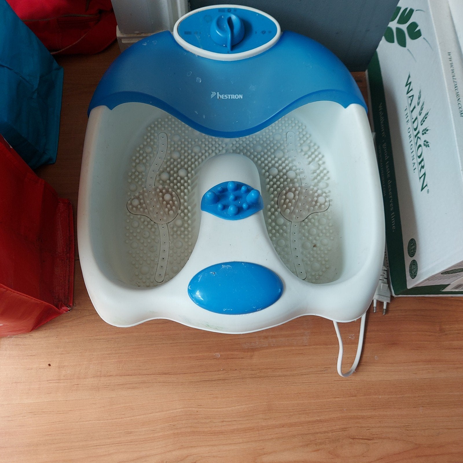 Hestron Voetenbad met Massagefunctie, Ophalen of Verzenden, Gebruikt, Hand- en Voetverzorging